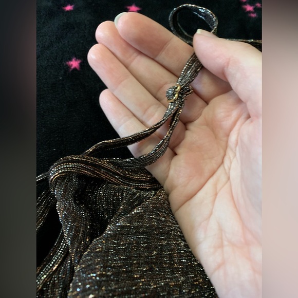 La Senza Golden Sheer Spaghetti Strap Sheer Dress XS - Picture 4 of 6